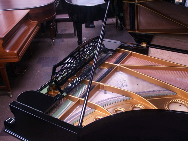 Bechstein grand piano detail 2 - fully restored